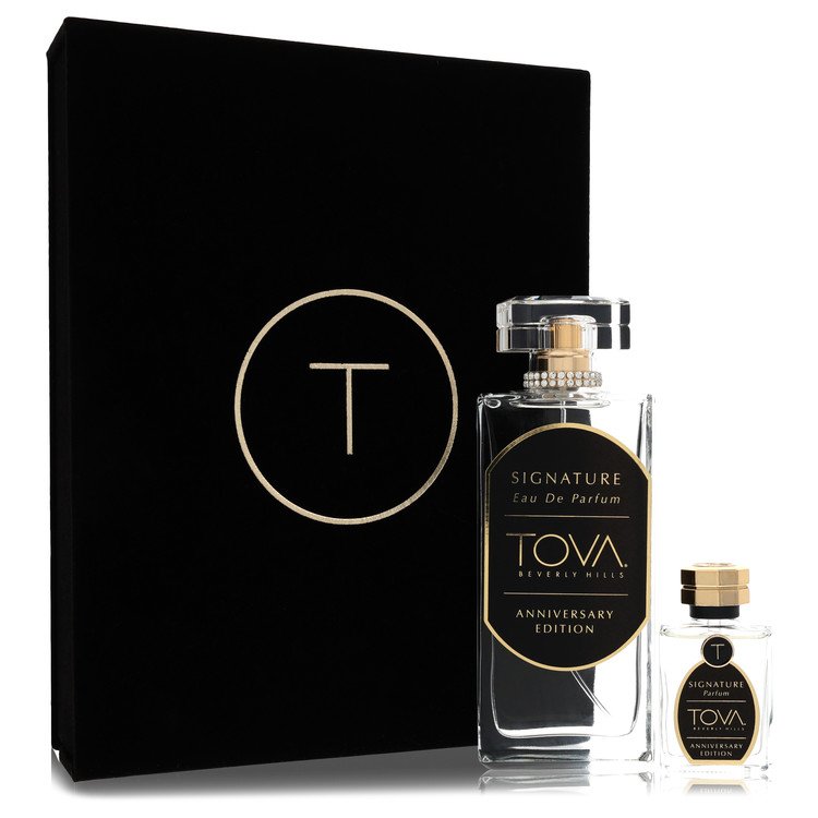 Tova Signature Anniversary Edition by Tova Beverly Hills Eau De Parfum Spray + 1/2 oz Pure Perfume 3.4 oz 3.4 oz Eau De Parfum Spray + .5 oz Parfum Tova Signature Anniversary Edition by Tova Beverly Hills Eau De Parfum Spray + 1/2 oz Pure Perfume 3.4 oz 3.4 oz Eau De Parfum Spray + .5 oz Parfum